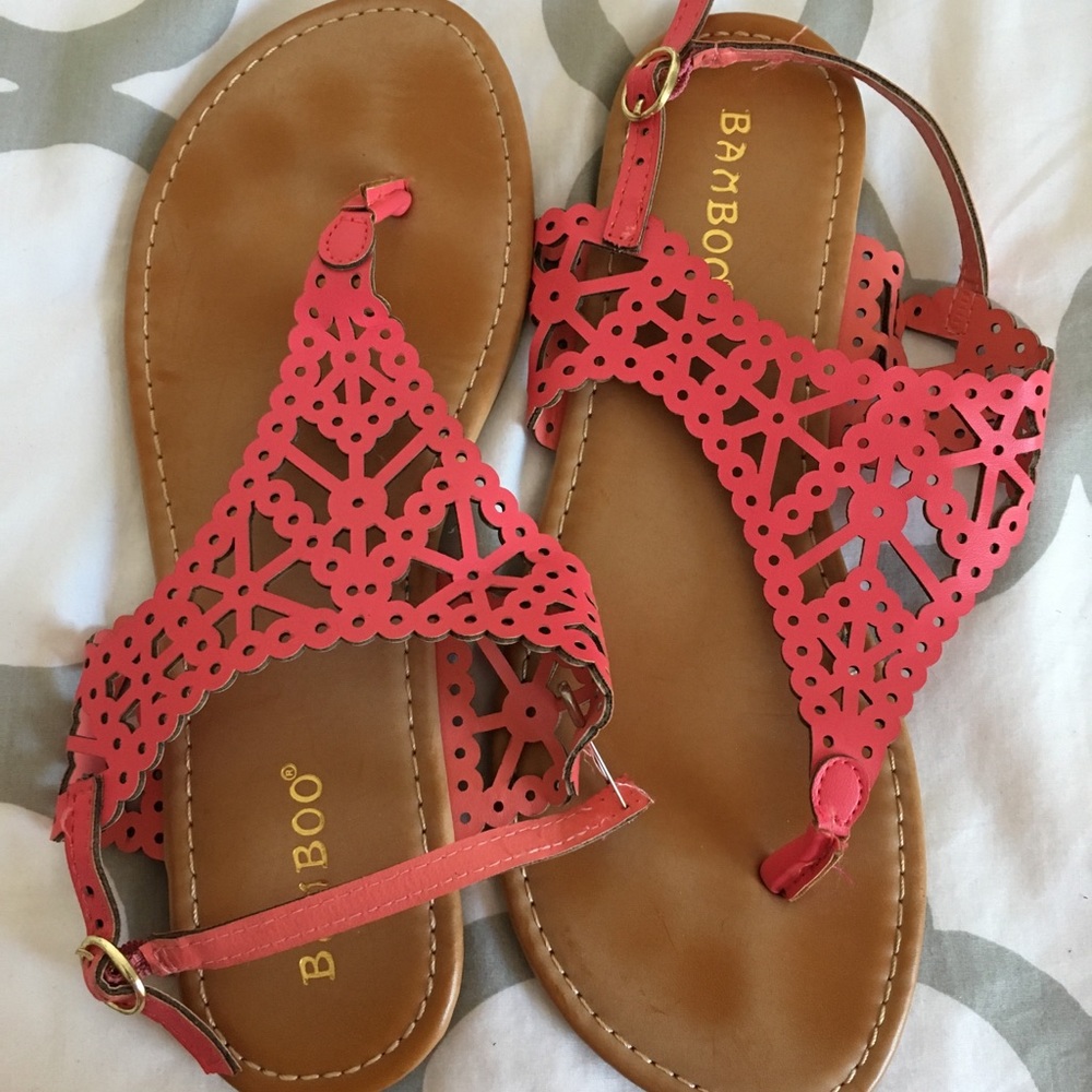 Bamboo sandals